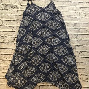 Spaghetti strap handkerchief dress